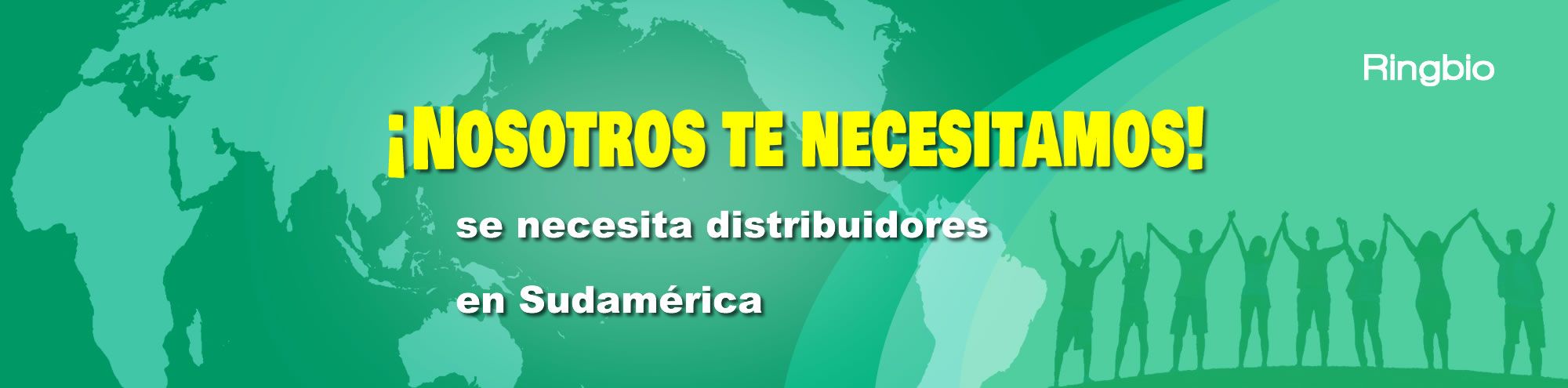 Ringbio necesita muchos distribuidores en Sudamérica!